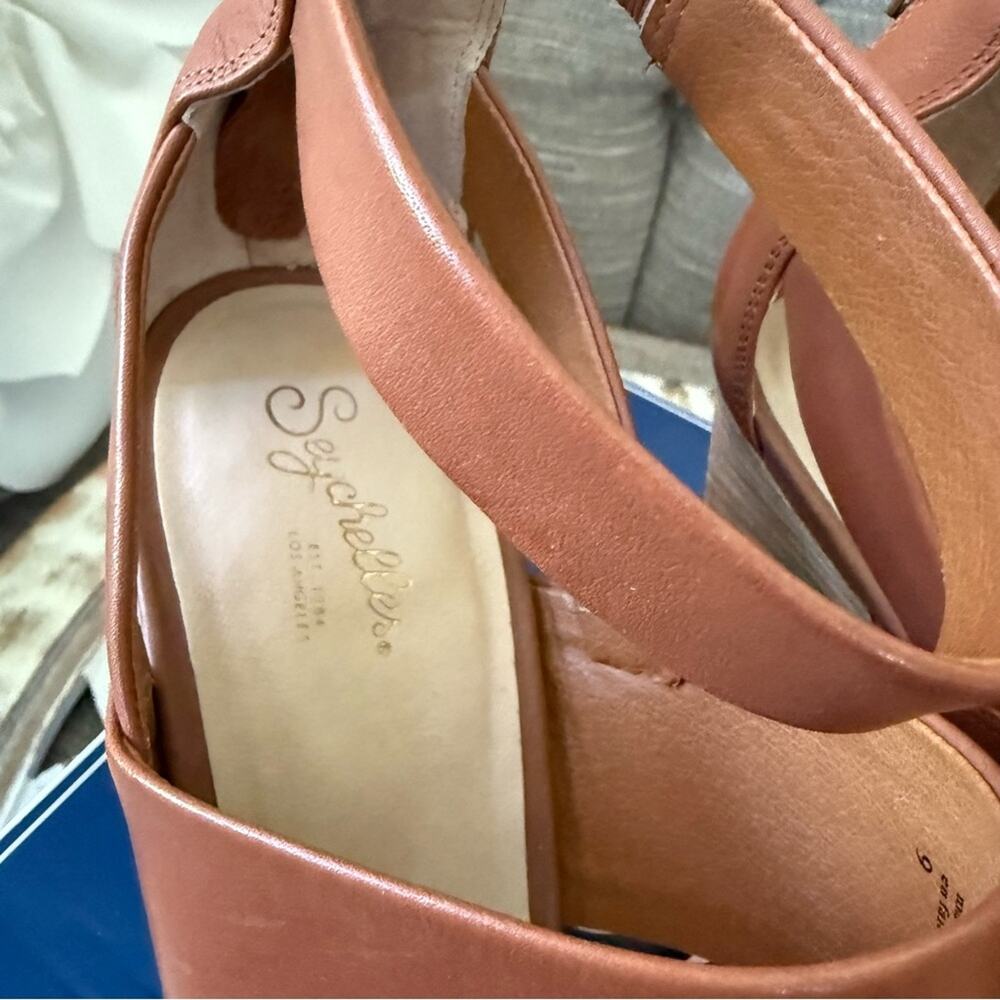 Seychelles Wedge Heels Sandals Shoes Women’s 9 - Picture 3 of 9
